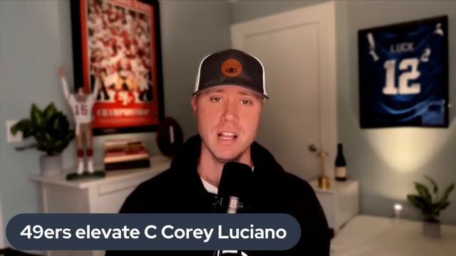 49ers rookie update: SF activates DB Darrell Luter Jr. from PUP and elevates C Corey Luciano смотреть онлайн