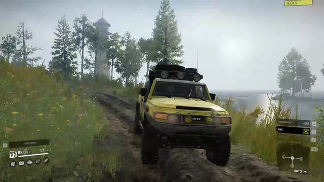 SnowRunner - Toyota FJ Cruiser / Yeti смотреть онлайн