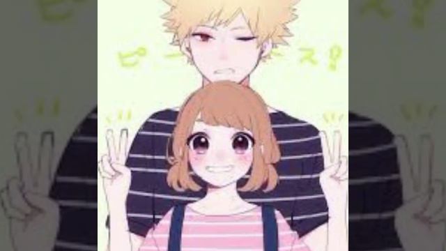 Аниме клип - { моя геройская академия } - [ Бакуга и урарака ] / Песня Мармелад смотреть онлайн