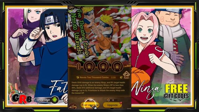 Fate of the Ninja ?4X Gift Codes? | Gameplay Android / APK смотреть онлайн