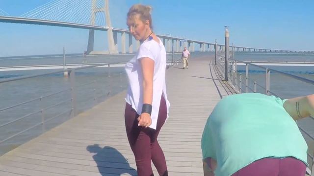 Elena and Nikita Kizomba @ Vasco da Gama Bridge смотреть онлайн