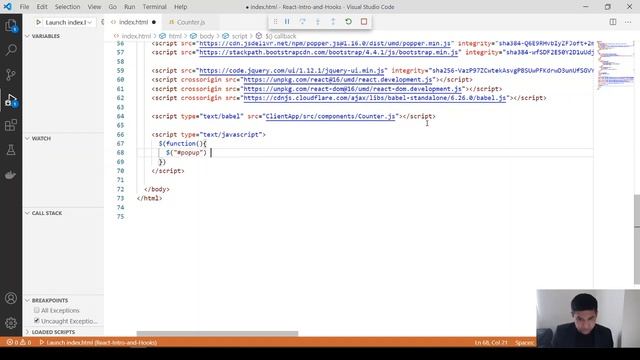 Integrating React with an existing web app without node.js (part 3 of 3) смотреть онлайн