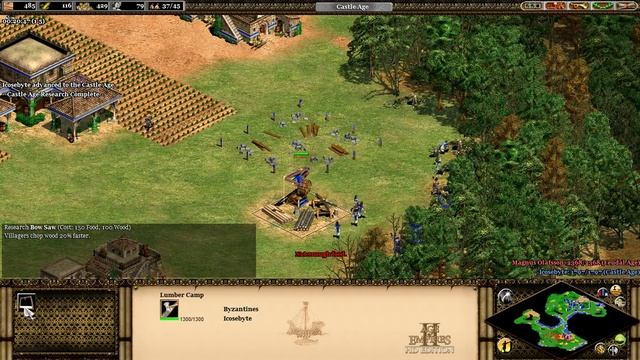 Beating the Age of Empires II HD (The Forgotten) AI on Hardest смотреть онлайн