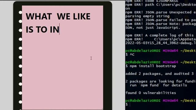 NPM INSTALL PACKAGES PROBLEM 2022 смотреть онлайн