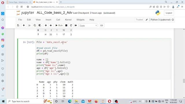 Python Data Science Marksheet Project to read Excel File using Pandas смотреть онлайн