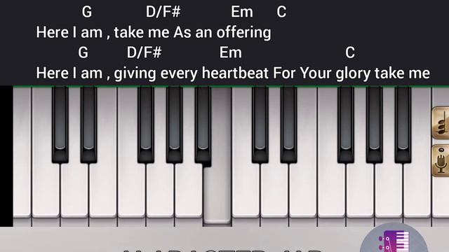 Alabaster Jar Piano Tutorial (Simple Melody progression Key of G) смотреть онлайн