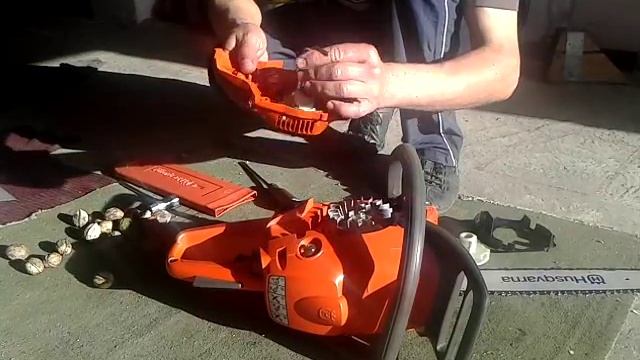 Поломка Хускварна 236. смотреть онлайн