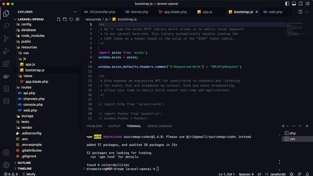 Laravel and OpenAI API - Build a simple application смотреть онлайн