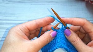 Как провязать 2 петли с протяжкой. Важно какими петлями вы вяжите