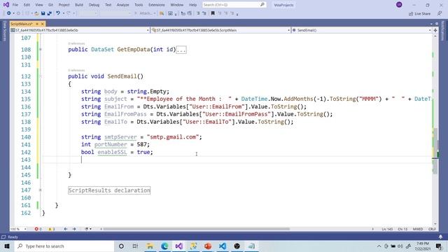 65 SSIS Send an Html Formatted Email using Script Task | SQL Server Integration Services смотреть онлайн