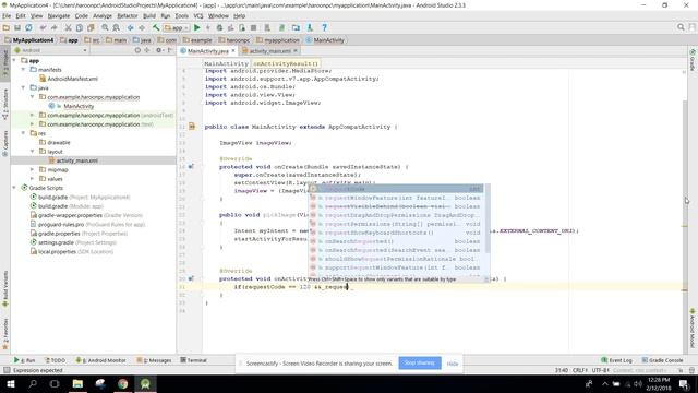 Image bitmap to PDF document in Android Studio PART 1 (Getting Image) смотреть онлайн