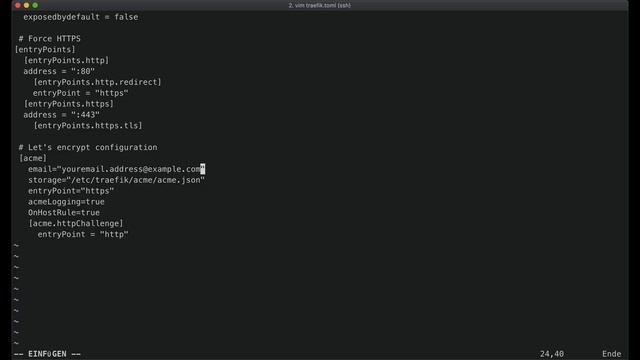 Traefik Reverse Proxy unter Docker mit Let's Encrypt - Tutorial смотреть онлайн
