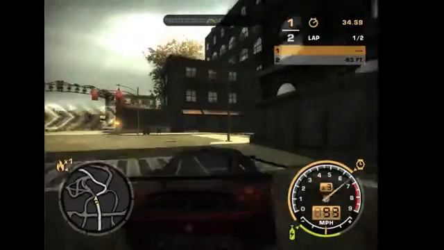 Need for Speed Most Wanted Ferrari F430 vs Lamborghini Super Trofeo!!!! смотреть онлайн