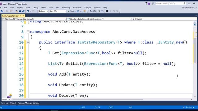 Kurumsal Mimari Çatısında ASP.NET CORE MVC Eğitimi смотреть онлайн