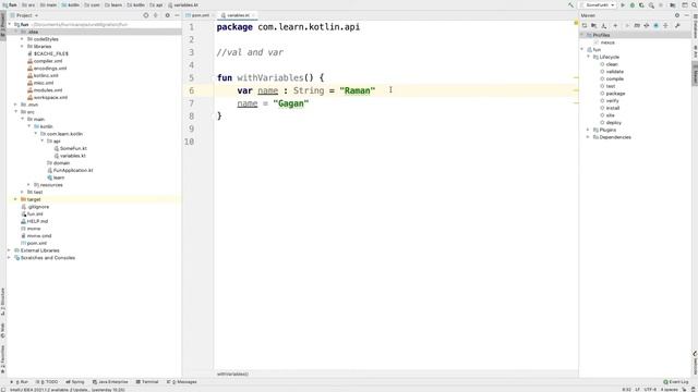 Kotlin course -Tutorials for Beginners - Part 3 - VARIABLE TYPES IN KOTLIN? смотреть онлайн