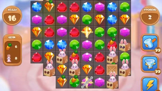 Праздник Весны 2 уровень [Сокровища Пиратов бонусный мир] - Spring Holiday Level 2 смотреть онлайн