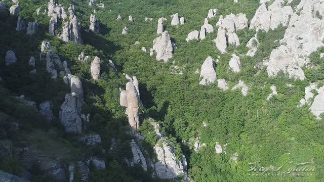 Крым. Алушта. Долина привидений. Видео 4К.   Crimea. Alushta. The Valley Of Ghosts. 4K Video