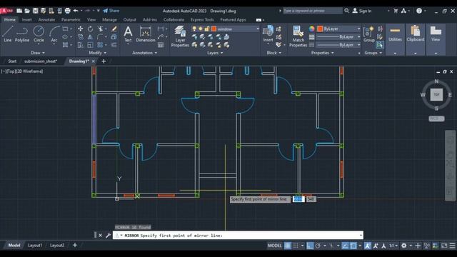 AutoCAD 2024 tutorial || Making a simple floor plan in AutoCAD 2024 || AutoCAD 2d drawing (2023) смотреть онлайн