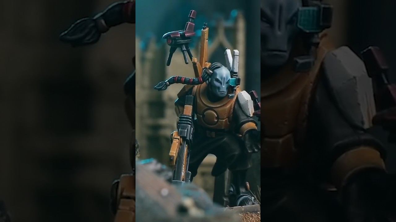 Главный Охотник Империи Тау - Даркстрайдер #вархаммер #hobsplay #warhammer40000 смотреть онлайн