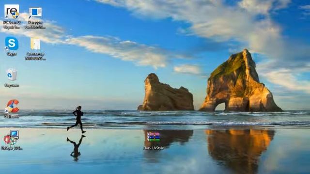 Как установить тему на Windows 10!!))) смотреть онлайн