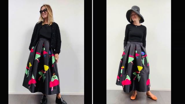 Красивые образы с юбкой ! смотреть онлайн