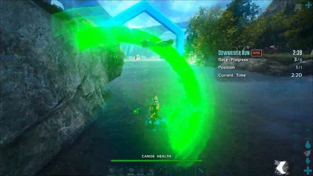 DOWNRIVER RUN MISSION ALPHA GUIDE | How To Beat Downriver Run on Alpha Ark Genesis 2 смотреть онлайн