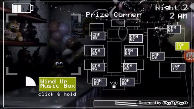#2 играем во ФНаФ 2 ночь(немножко не хватило времени и охранник выжил) смотреть онлайн