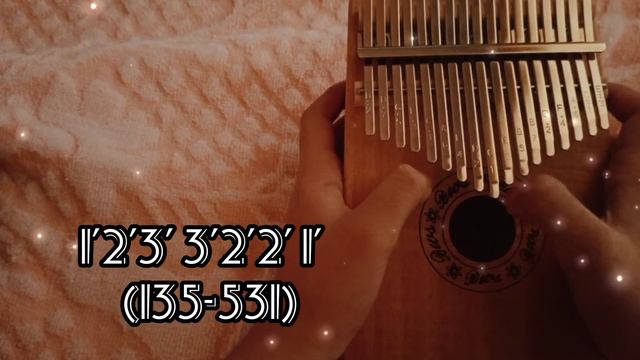 You are my Sunshine •||• Kalimba with Easy tabs •||• смотреть онлайн