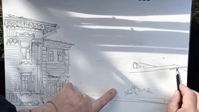 PRO архитектурную реставрацию в Иркутске. Эскиз фасада. Трансляция графического проектирования смотреть онлайн