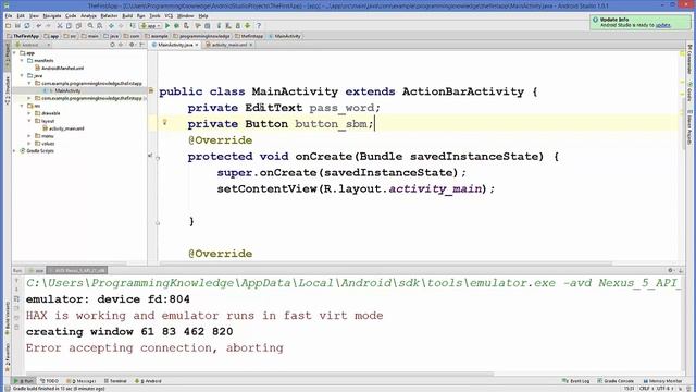 Android Tutorial for Beginners 8 # wrap_content, fill_parent, Password Field and Toast in Android смотреть онлайн