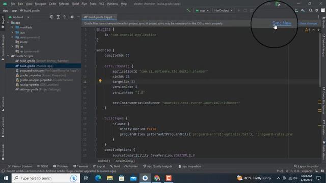 How to Change Your Target SDK Version (32 to 33) in Android Studio смотреть онлайн