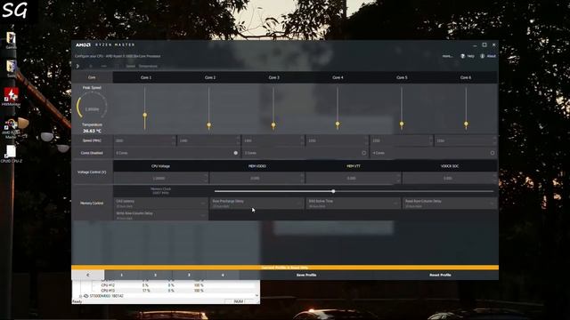 OVERCLOCKING RYZEN 5 1600 SIMPLE TUTORIAL USING RYZEN MASTER смотреть онлайн