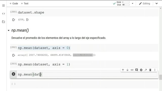 Iniciando en Python ? #21 - Estadísticas con Numpy смотреть онлайн