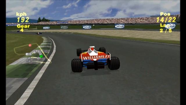 F1 99 ps1 gameplay: A1 Ring - Alex Zanardi (Expert) смотреть онлайн