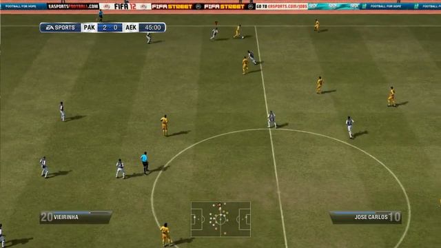 Fifa 12: ΠΑΟΚ - ΑΕΚ смотреть онлайн