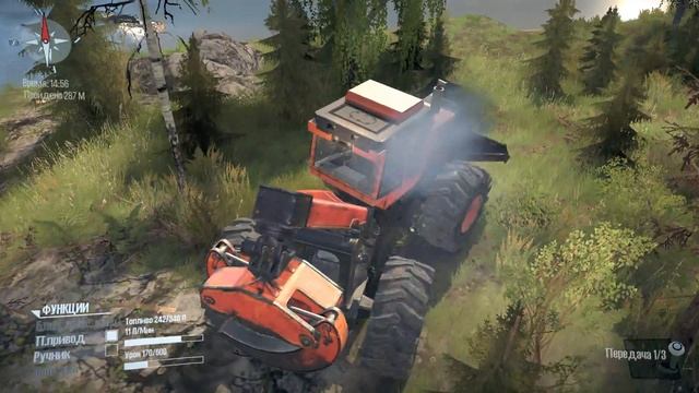 Spintires: MudRunner american wilds ! K-9000 FORWARDER смотреть онлайн