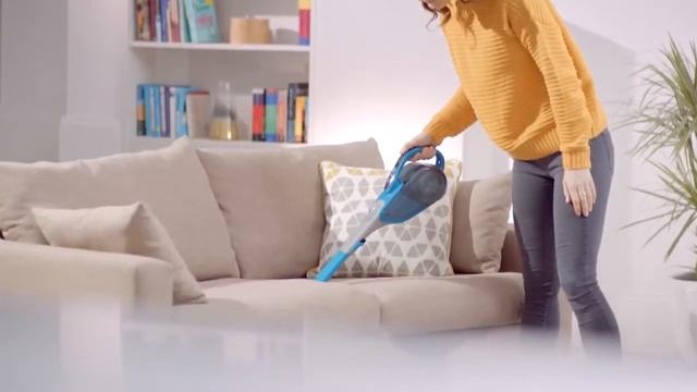 Аккумуляторный пылесос для сухой и влажной уборки Black&Decker WDB215WA смотреть онлайн