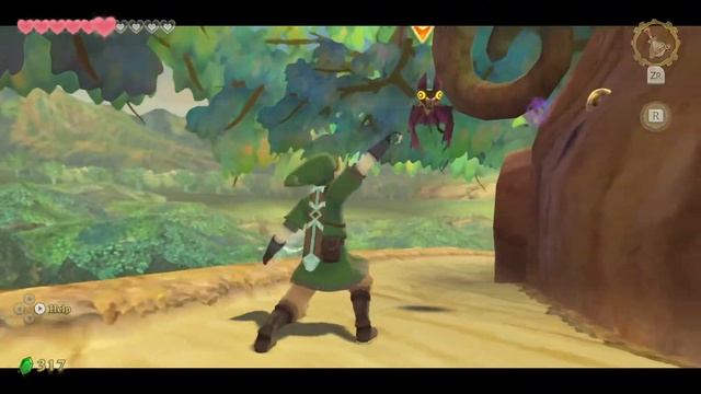 The Legend of Zelda: Skyward Sword HD - The Great Tree in Faran Woods & Open the Lake Gate - Part 2 смотреть онлайн