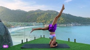 стойка на ГОЛОВЕ | как научиться стоять НА ГОЛОВЕ БЫСТРО | йога | ширшасана | Виктория Поспелова