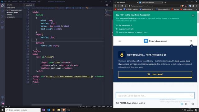 Como utilizar o Font Awesome | Code Universe смотреть онлайн