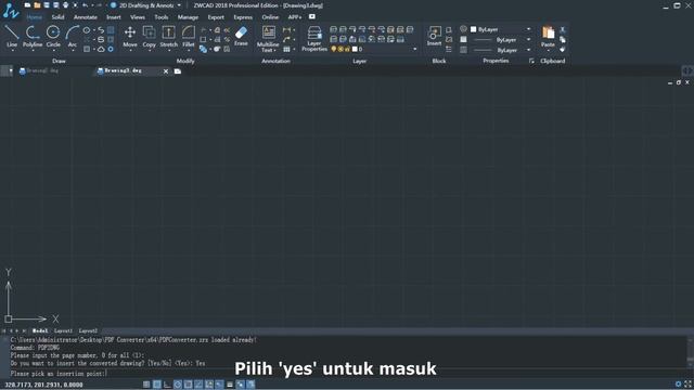 ZWCAD 2018 Tutorial: PDF Converter смотреть онлайн