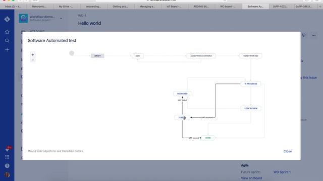 Jira workflow automated testing смотреть онлайн
