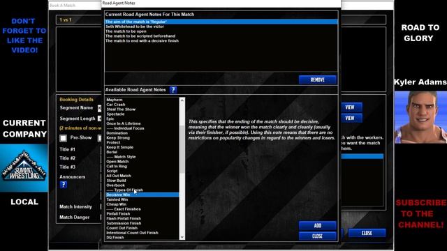 TEW 2016 | Total Extreme Wrestling 2016 | ROAD TO GLORY #1 (AN INTRODUCTION TO KYLER ADAMS) смотреть онлайн