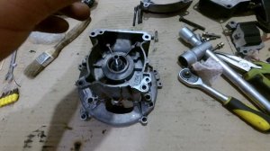 Сборка двигателя бензо-косы, триммера, с нуля.