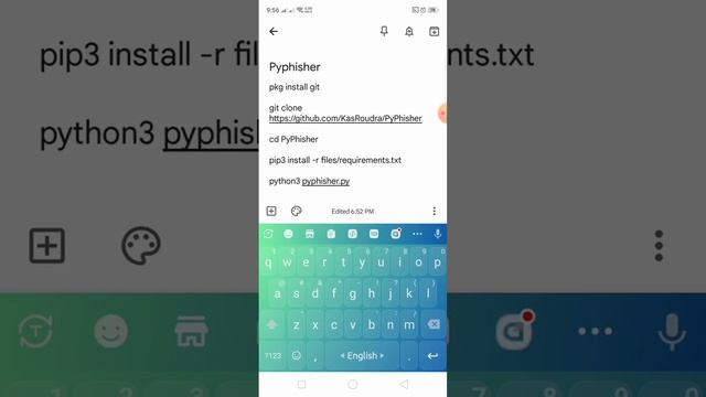 pyphisher,pyphisher in termux.#educational #termux #tool смотреть онлайн