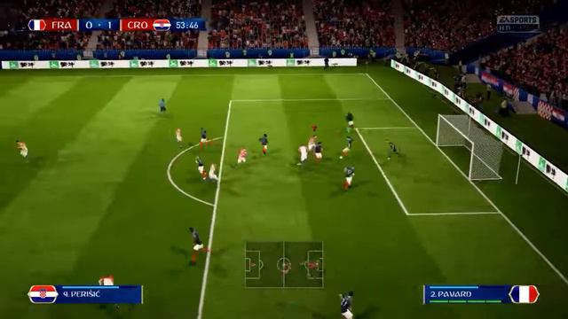 FIFA 19 Gameplay - France Vs Croatia - HD смотреть онлайн