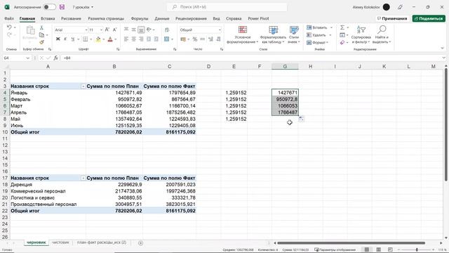 Урок 9 | Отключение GetPivotData!!! | Марафон Бизнес-дашборды в Excel смотреть онлайн