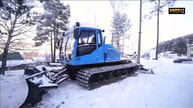 Сюжет телеканала Матч ТВ об открытии обновленных лыжных трасс в Дивногорске.mp4 смотреть онлайн