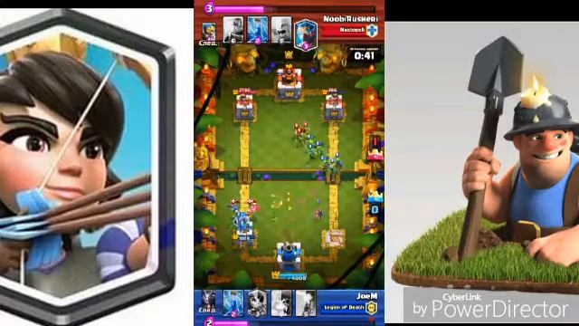 Моя ТОП Дека с ШАХТЁРОМ И ПРИНЦЕССОЙ Clash Royale смотреть онлайн