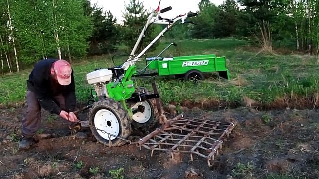 БОРОНА ДЛЯ МОТОБЛОКА